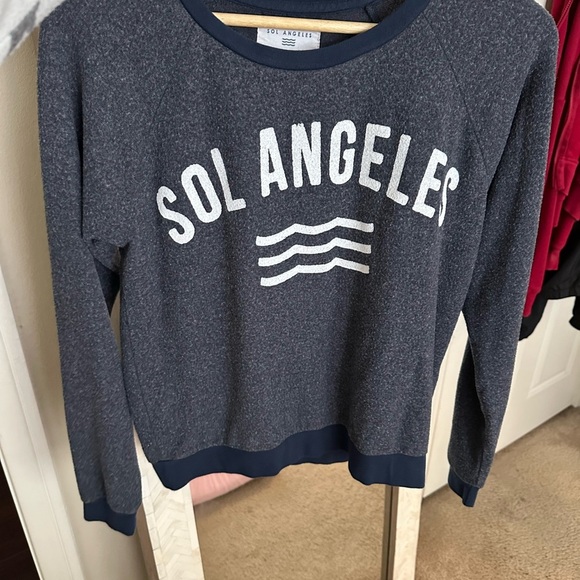 Sol Angeles Blue Sweatshirt - Picture 2 of 4